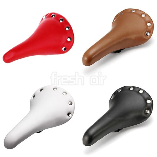 New-Vintage-Retro-Riveted-Road-Bike-Bicycle-Cycling-Saddle-Seat-Cover-Fixed-Gear