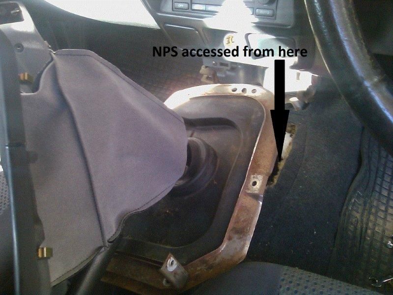 Where is reverse gear in nissan navara #1
