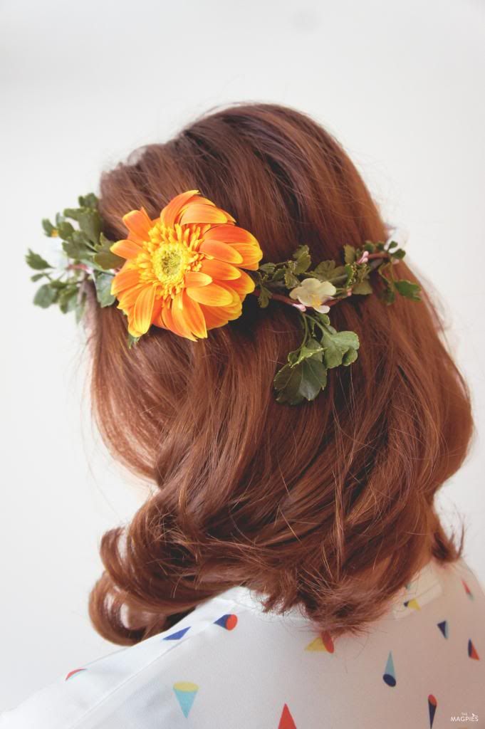 Magpies Crafts Medieval Hair Garland The Magpies