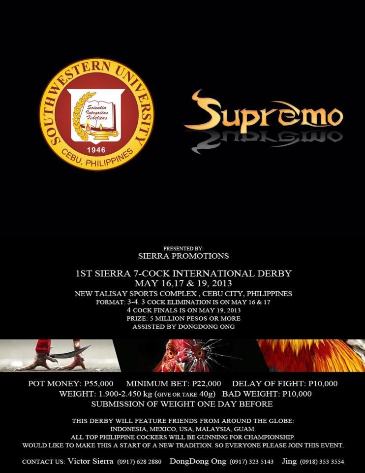 Home » Pinoy Sabong 2013 International Derby
