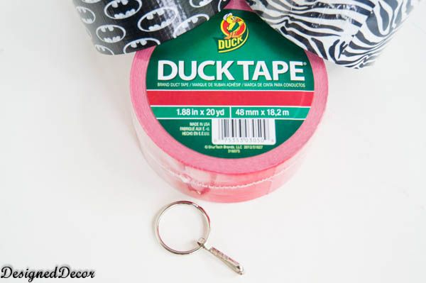 Using Duck Tape to make a lanyard
