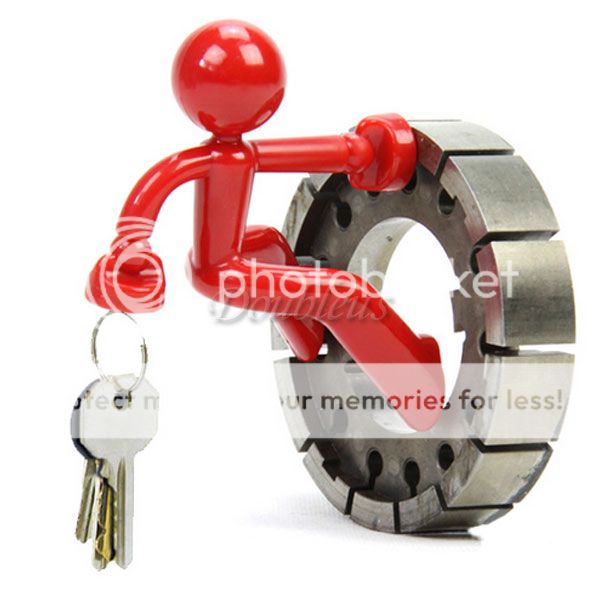 Creative Strong Man Magnetic Key Holder Key Pete Magnet Holder Rack Hooks Hanger