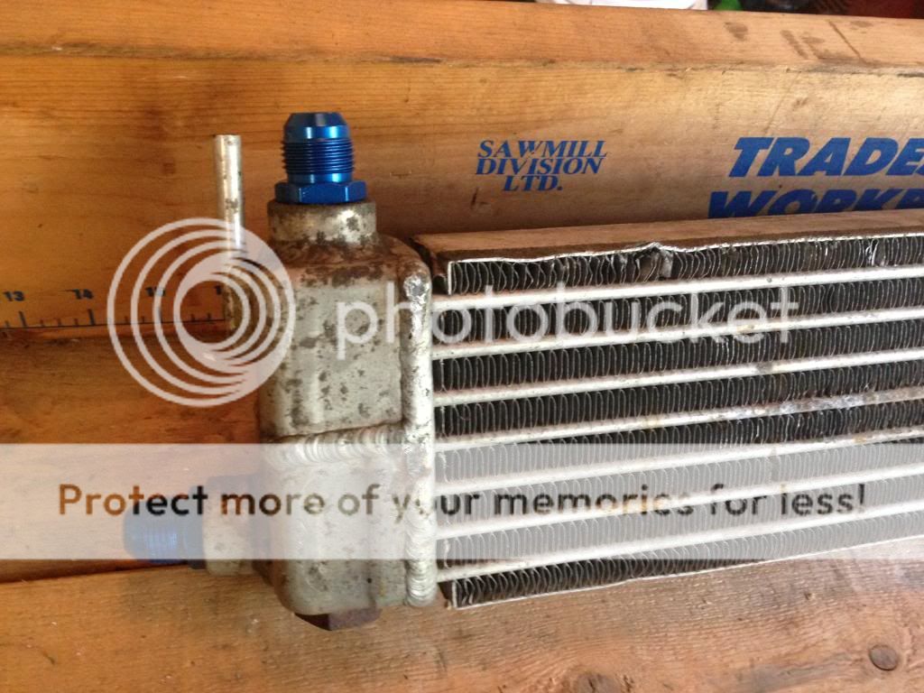 DIY Budget Oil Cooler Setup Using An FC3S Cooler Forums